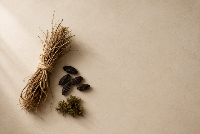 Vetiver, Moss & Tonka
