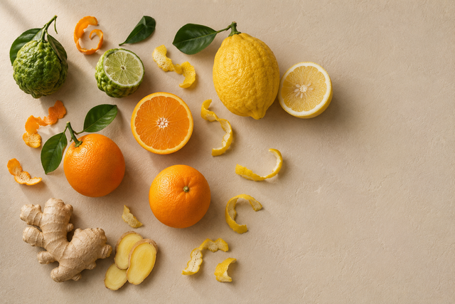Bergamot, Orange, Citron & Ginger